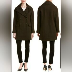 Vince Camuto Women's Wool Blend Dress Coat Size Medium
